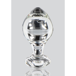 Glass Worxx  TOYJOY Plug en verre Brilliant Star 8 x 4.5cm